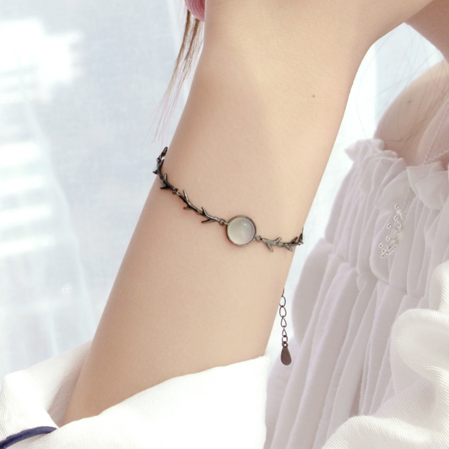 花芽月夜森林手链