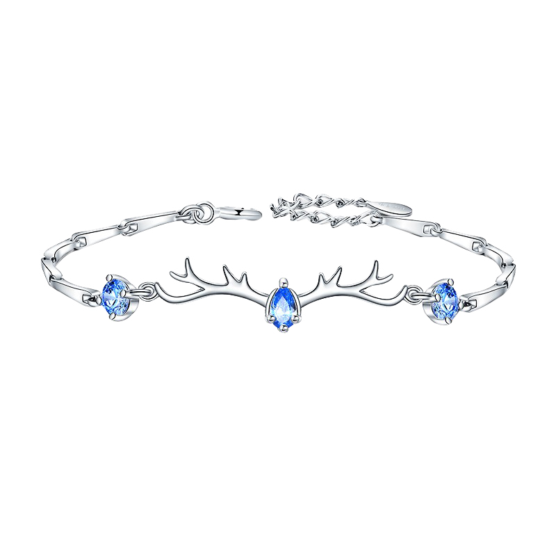 I&U 立体鹿角 手链