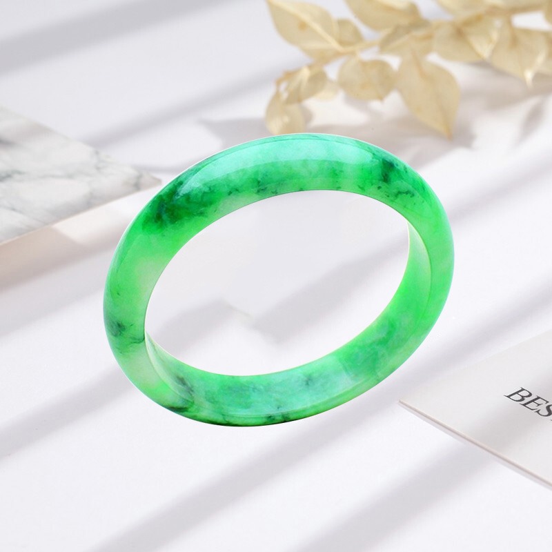 皇家天选 缅甸翡翠手镯