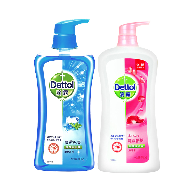 滴露 清新爽肤 沐浴露