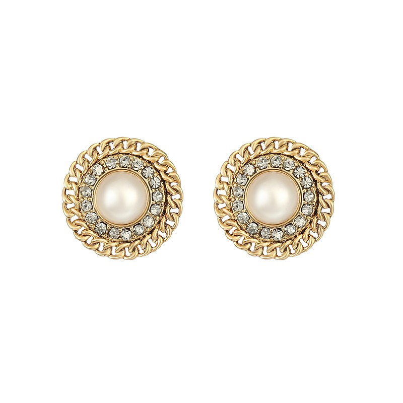 阿吉豆珍珠锆石耳饰