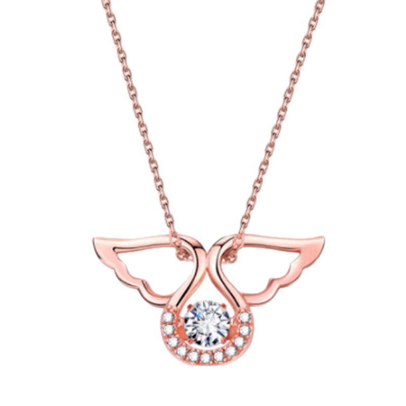 Mymiss天使翅膀项链