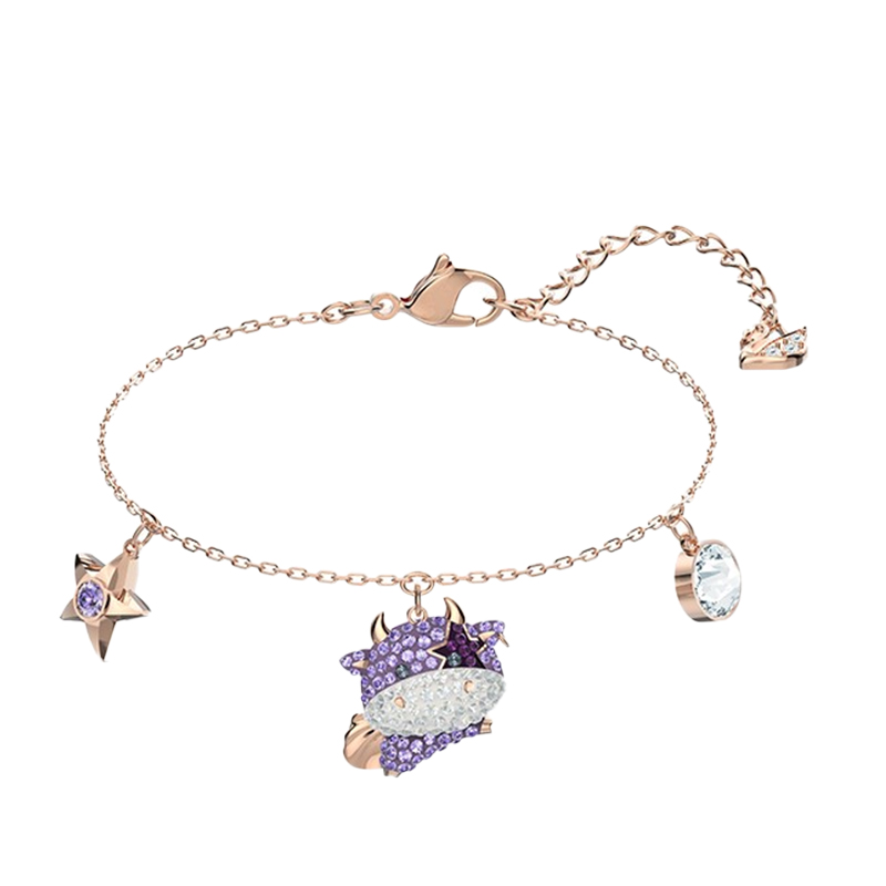 施华洛世奇多彩牛手链