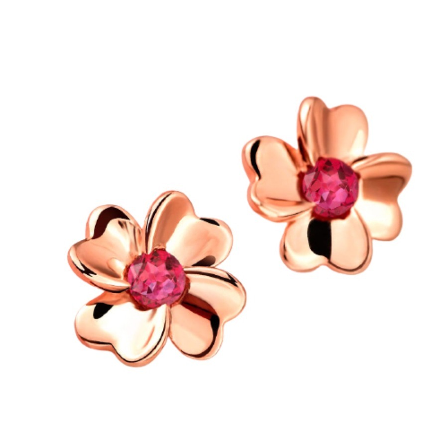 JOLEE 红碧玺 耳钉