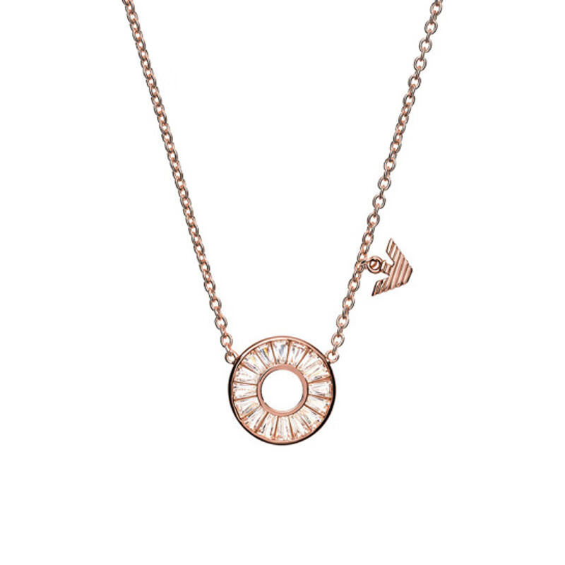 阿玛尼 时尚平安扣项链