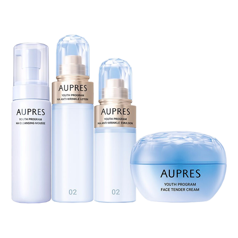 欧珀莱 臻粹轻龄玻尿酸护肤套装