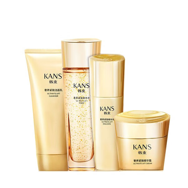 韩束 保湿抗皱密集养润四件套