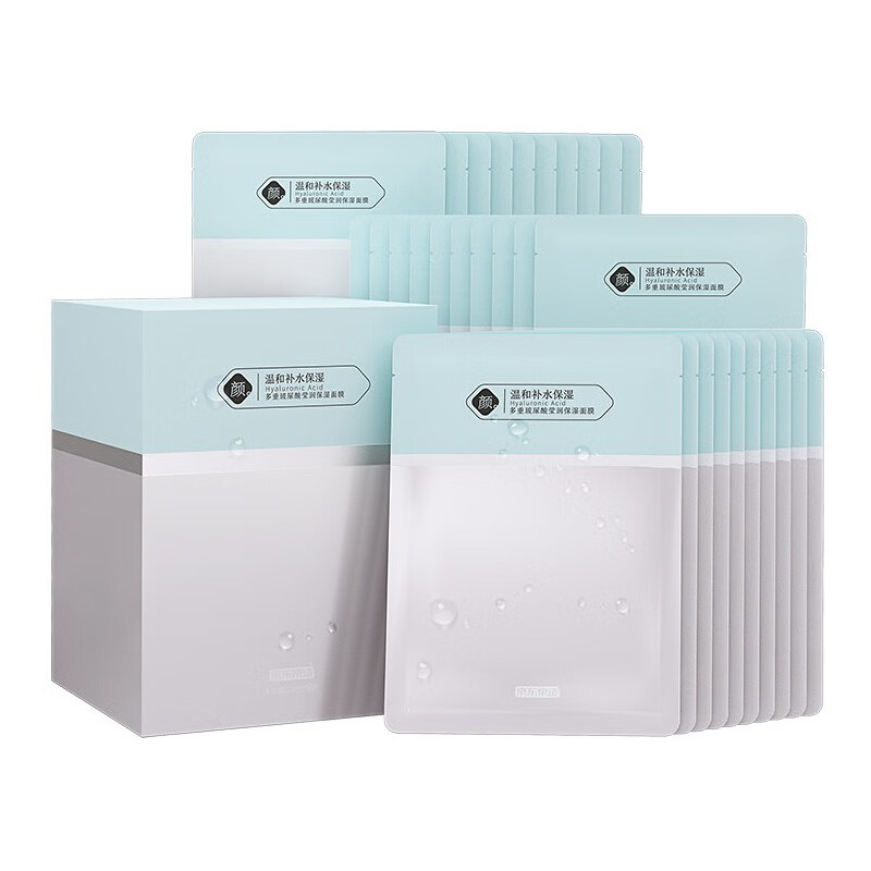京东京造 多重玻尿酸 补水面膜