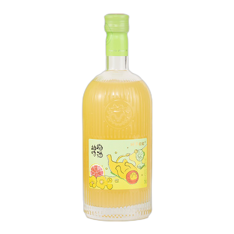 狮子歌歌 清爽酸甜柚子梅酒