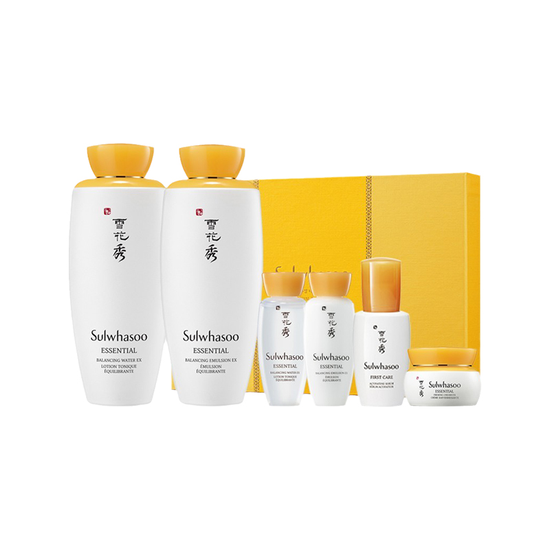 雪花秀 滋润补水焕亮 护肤套装