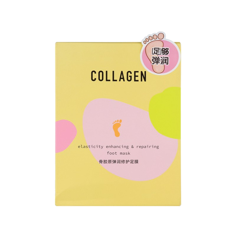 骨胶原弹润修护足膜