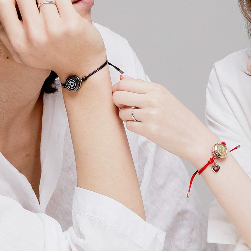 totwoo 异地感应情侣手链