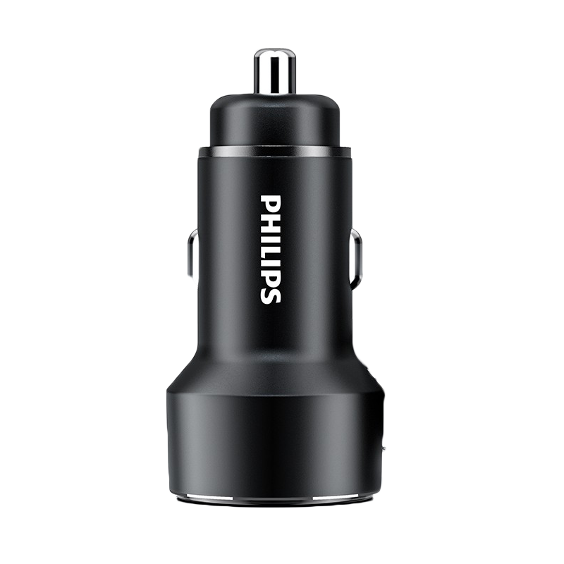 飞利浦 电压显示车载充电器