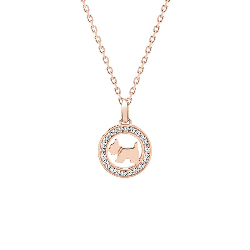 瑷嘉莎 圆形闪石项链