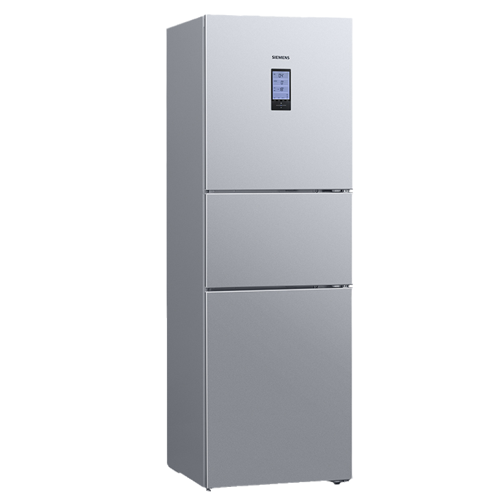 西门子 LCD屏银色冰箱