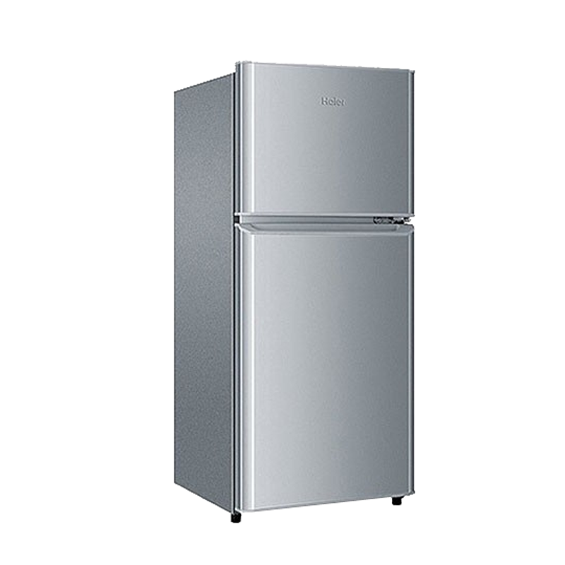 海尔全钢机身后盖双门冰箱