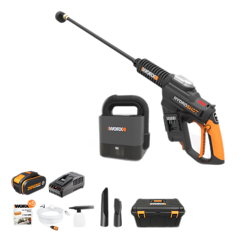 威克士 强劲吸力洗车机