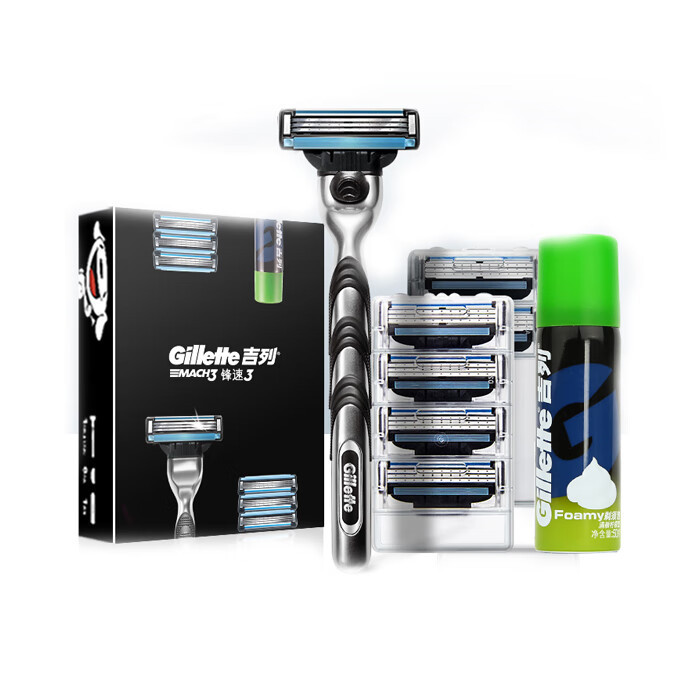 吉列 锋速3定制装 剃须刀