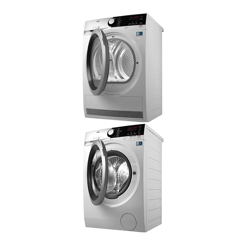 AEG 触摸式按键洗烘套装
