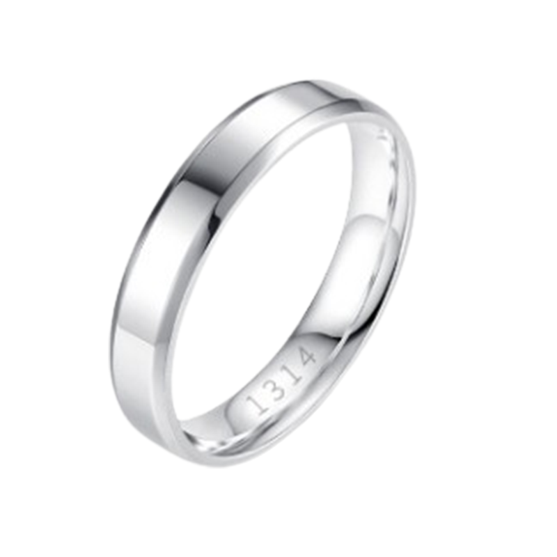 艾曼希 简约开口素戒戒指