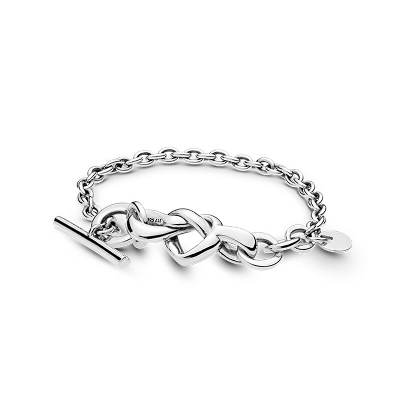 潘多拉 心意交织银质手链