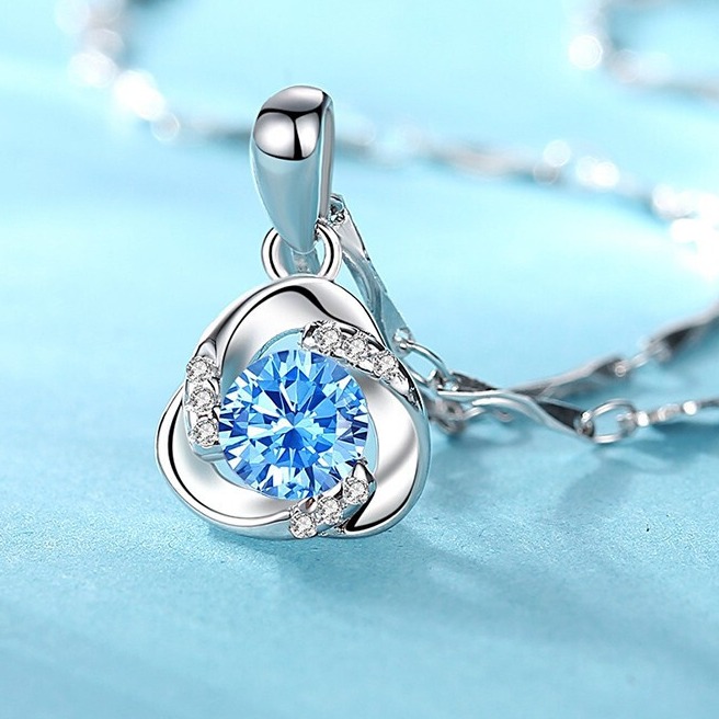 朵菲 三叶草轻奢锁骨项链