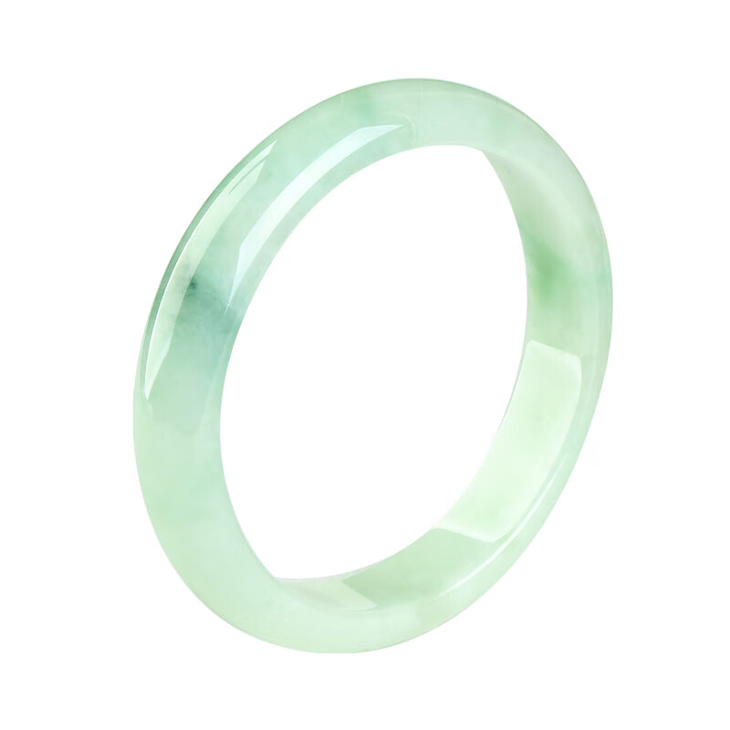 祥祯福 冰润细腻翡翠手镯