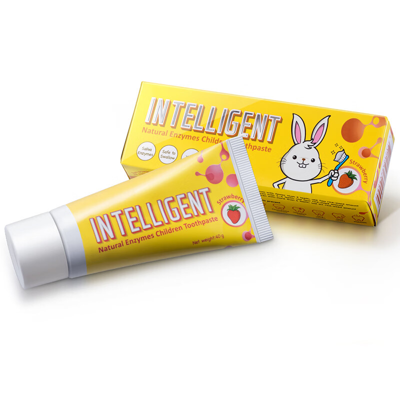 因特力净 酵素可吞咽儿童牙膏