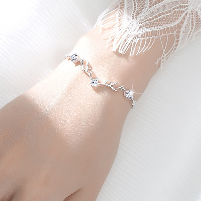 礼意久久 一鹿有你银手链