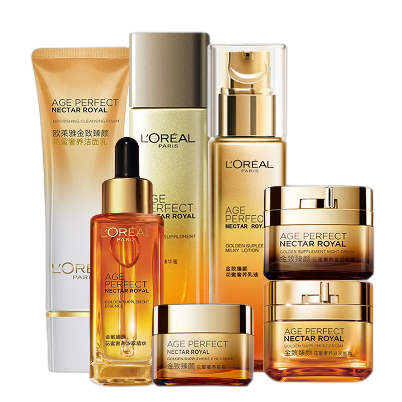 欧莱雅 温和滋养补水套装