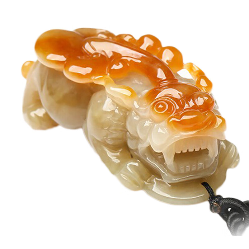 祥祯福 黄翡貔貅吊坠