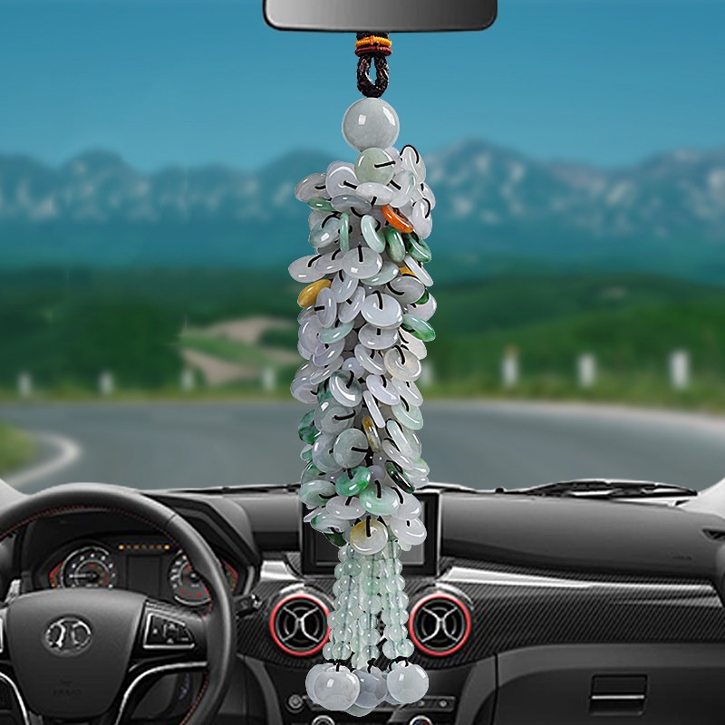 悦倪 玉石平安扣 挂饰