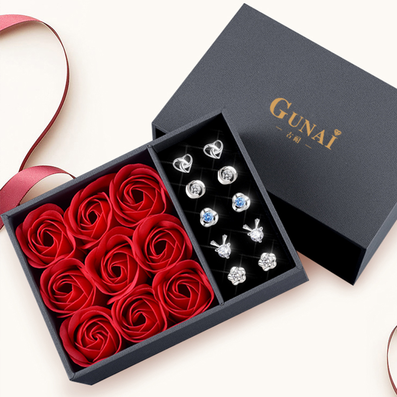 古耐 长短款流苏耳饰