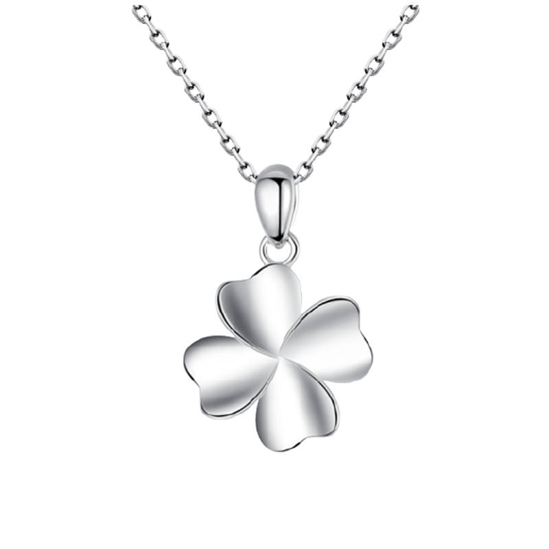 妮爱 时尚潮流四叶草项链