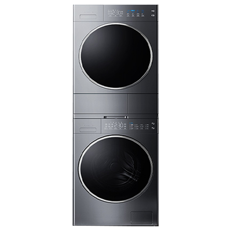 松下光动银滚筒洗烘套装