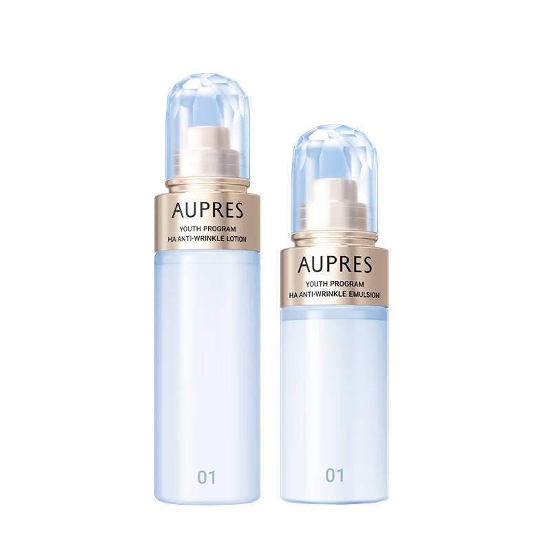 欧珀莱 玻尿酸淡纹水乳套装