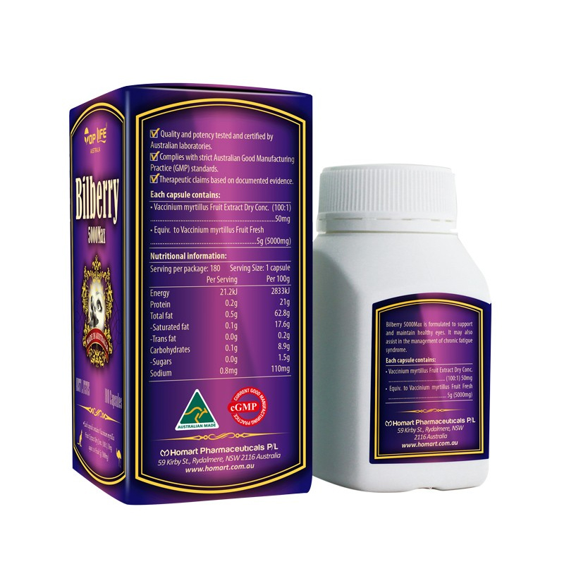 Top Life蓝莓护眼灵胶囊