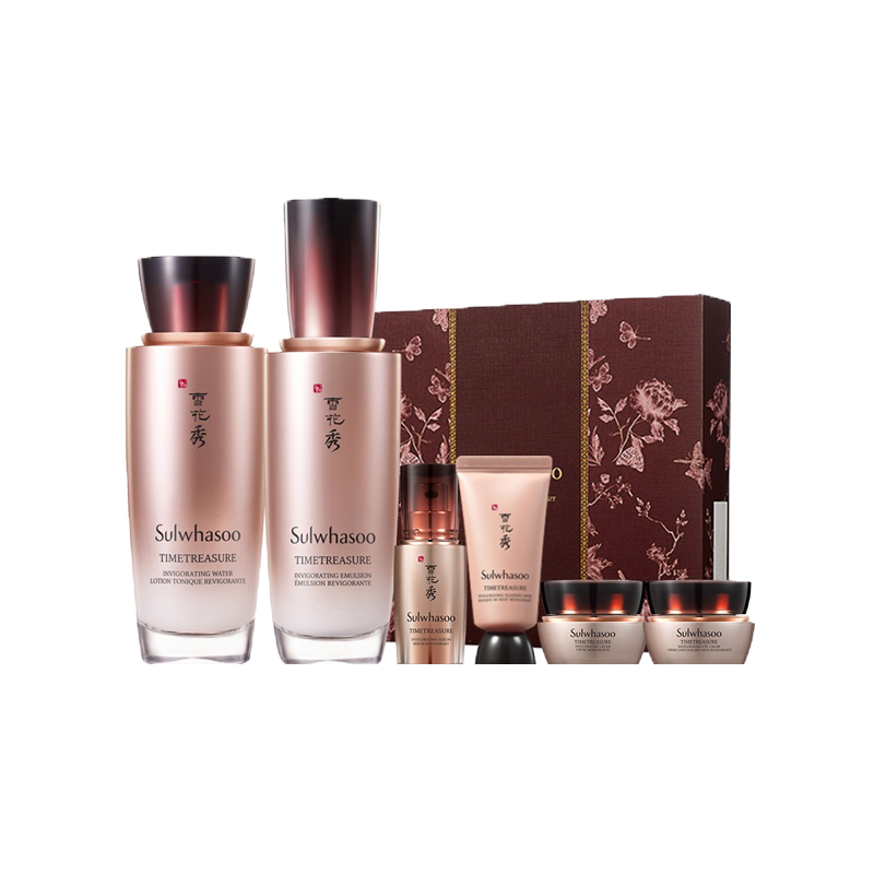 雪花秀 清透紧致 护肤套盒