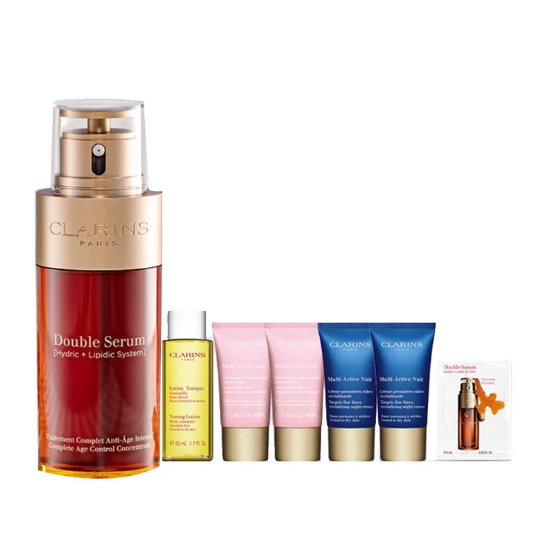 娇韵诗 黄金双萃 熬夜套装