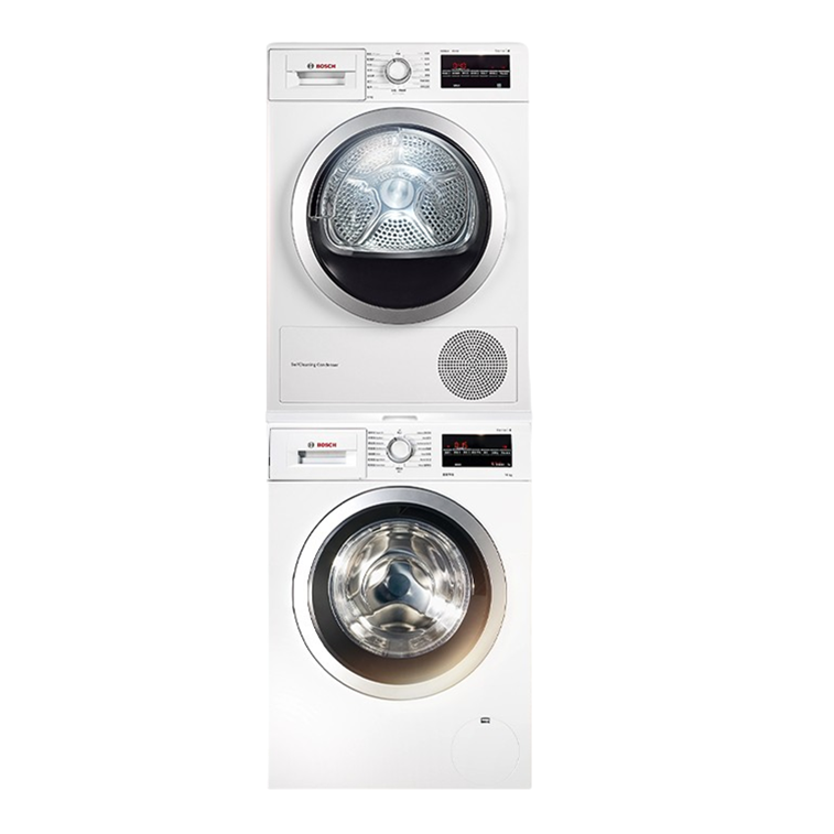 博世 大容量滚筒洗烘套装