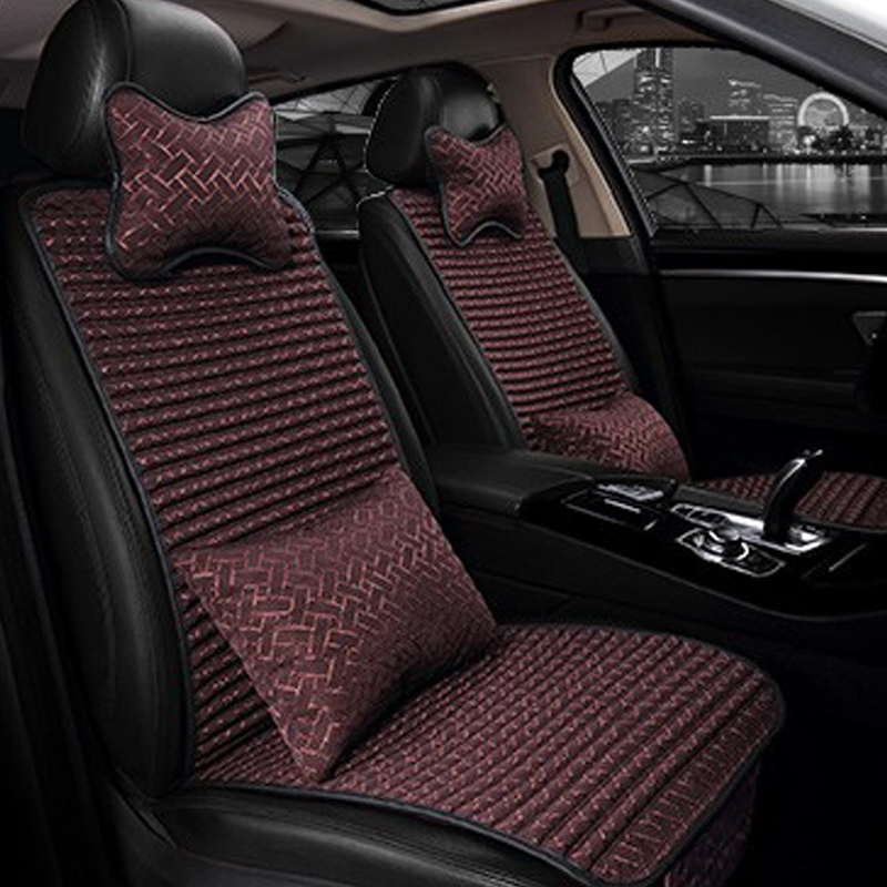 兰博威 真丝布料汽车座垫