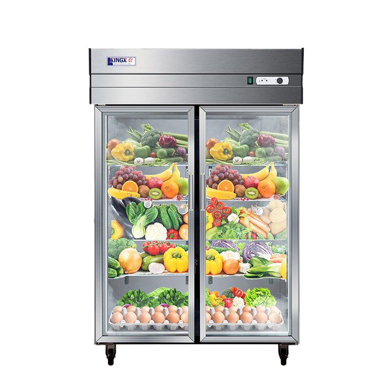 星星 玻璃门冷柜