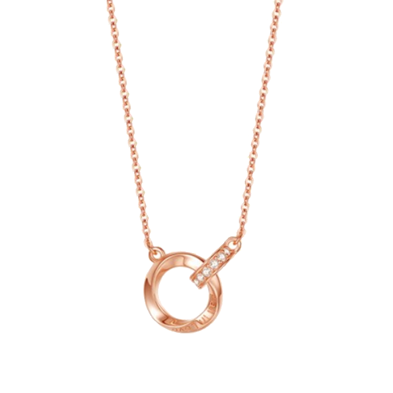 银千惠 莫比乌斯环 项链