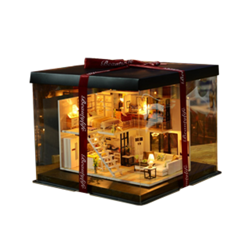 我的小屋 椴木材质 创意小屋