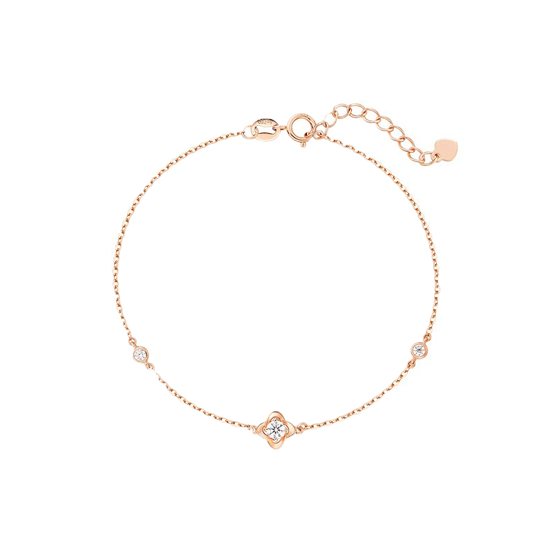 爱的约定 四叶草手链