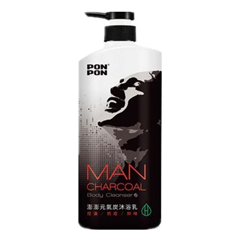 澎澎 男士元气炭控油沐浴露