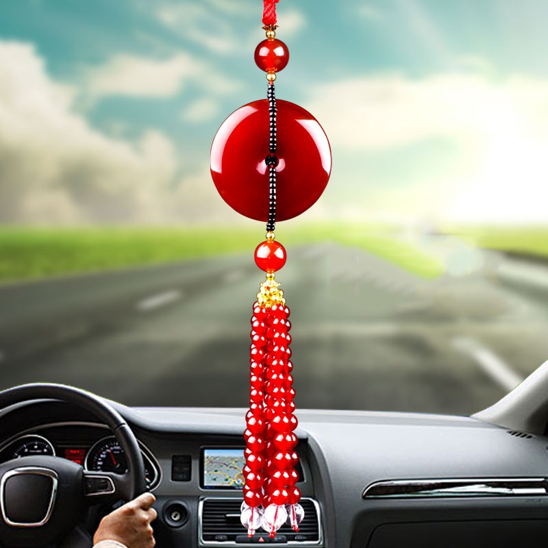 恒禹轩 红玉髓 车载挂饰