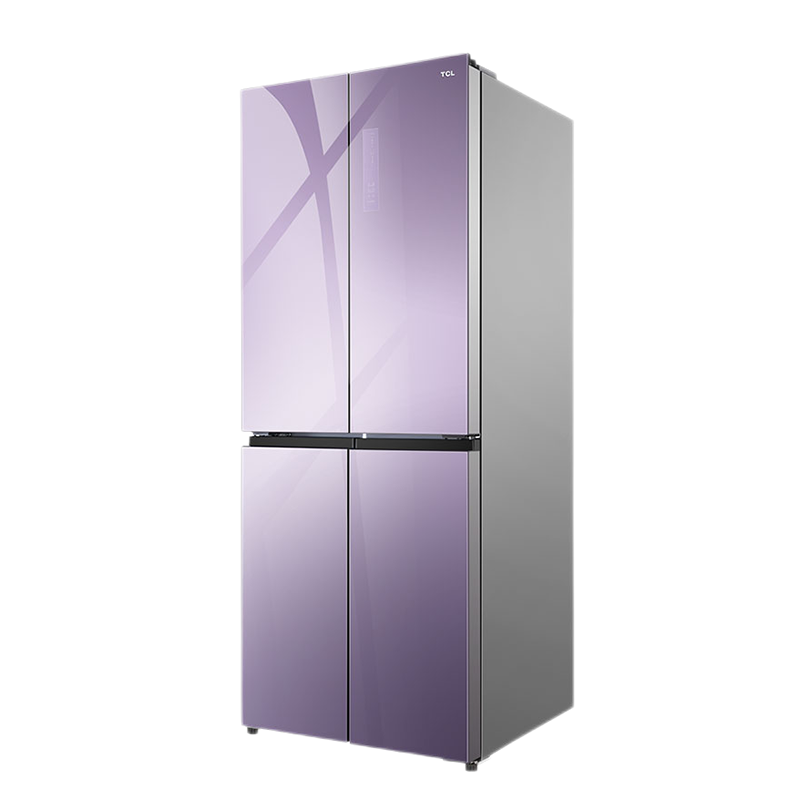 TCL 彩晶玻璃面板冰箱