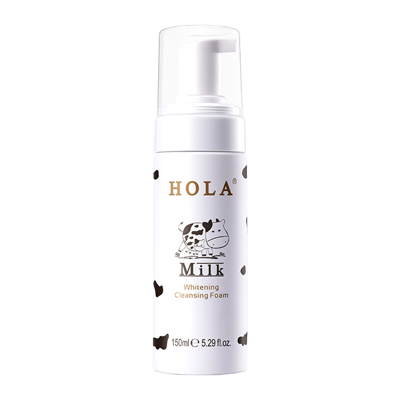 赫拉 牛奶雪肤焕白慕斯洗面奶