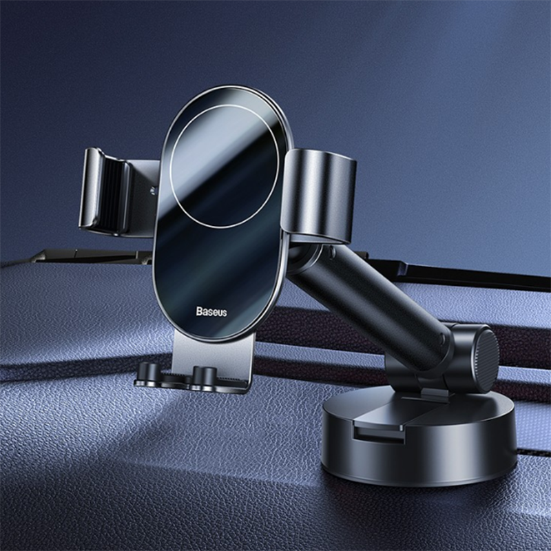 倍思 吸盘车载手机支架